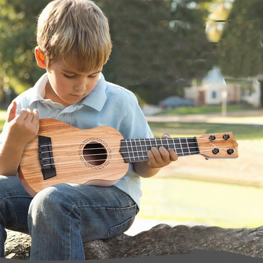 Ukulele Set 1pc Wooden Ukulele Beginner Acoustic Instrument for Starter