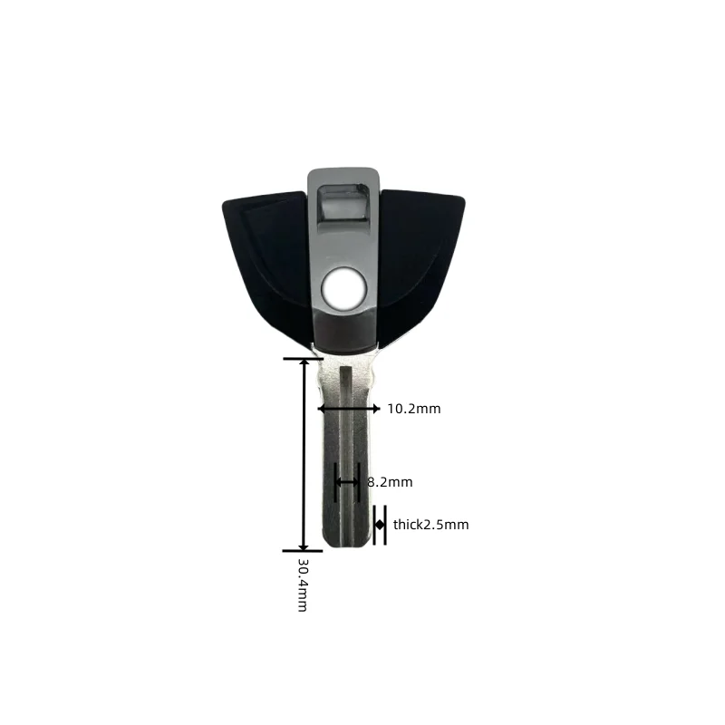 Blank Key Motorcycle Replace Uncut Keys For BMW R1200RT K1600GTL S1000RR R1200GS R1250GS ADV Can Be Placed Anti-theft Chip