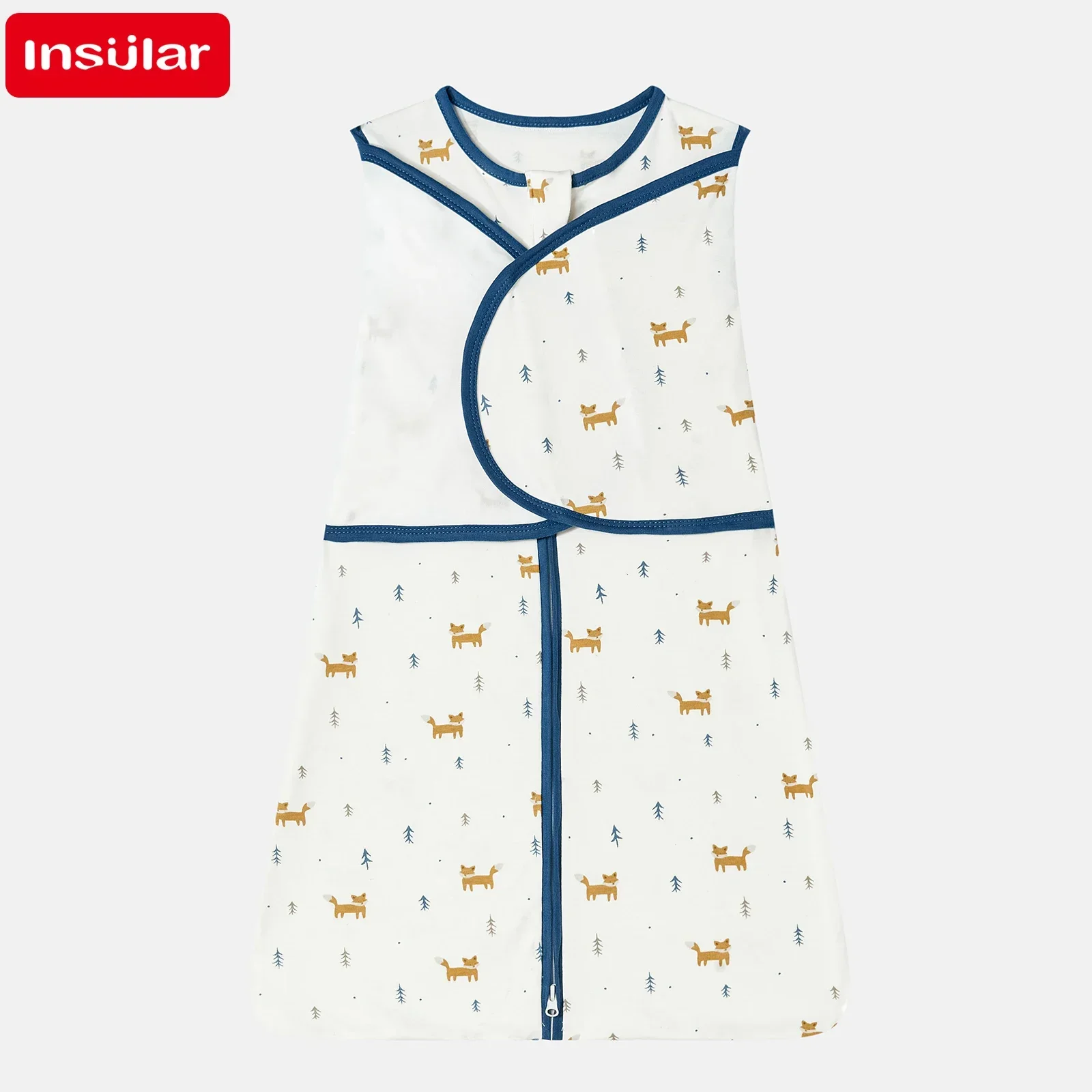 Baby Sleepsacks Summer Thin Soft Cotton for Newborn 0-3M Adjustable Breathable
