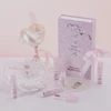 FLORTTE Little Bow Collection Lipstick Lip Cream ALL IN Gift Set Professional Makeup Kit Box Moisturizing Hydrating Lip Glow 5