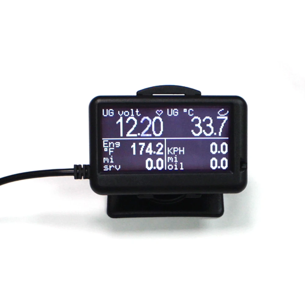 Auto Car Scanner Gauges Calculator MX1.3 UltraGauge Transmission Temperature MX v1.3 & EM OBD2 Read Pending Trouble Codes Scan 2