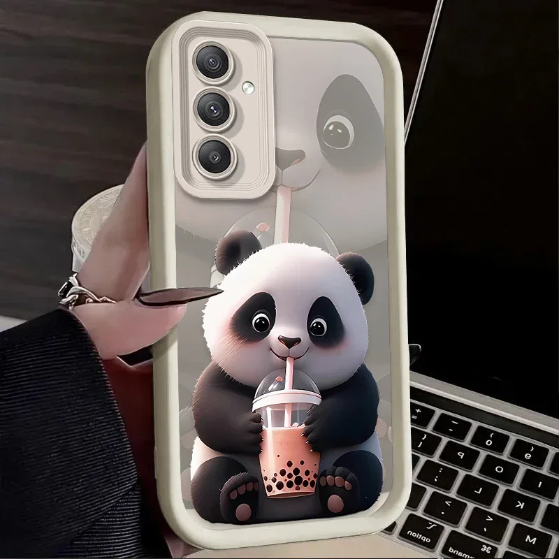 Lucky Panda Bear Soft TPU Phone Case