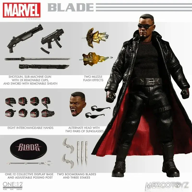 

Оригинальная коллективная Коллекционная модель из мультфильма Marvel «Blade 1/12»