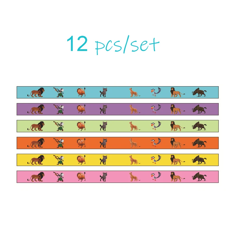 Hot Anime Movie The Lion King Simba Cute Sport Bracelet Toys Bunga Beshte Timon Pumbaa Wristand kids boy Birthday Christmas Gift