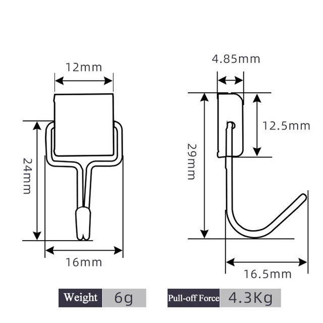 Ganchos Magnéticos Fortes: Organização e Armazenamento Simplificados