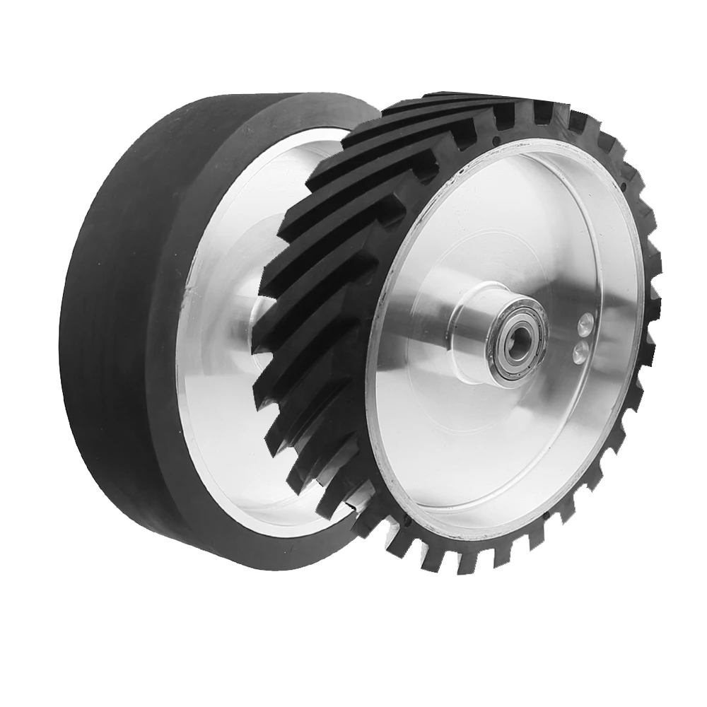 300mm12inx75mm3inWidthRubberContactWheelBeltGrinder