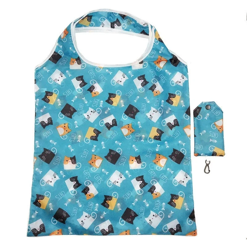 Eco-Friendly Large Capacity Foldable Reusable Shopping Tote
