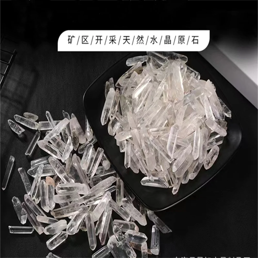 

Natural crystal White Crystal column Purifying crystal irregular mineral specimen Reiki Healing crystal energy column ornament