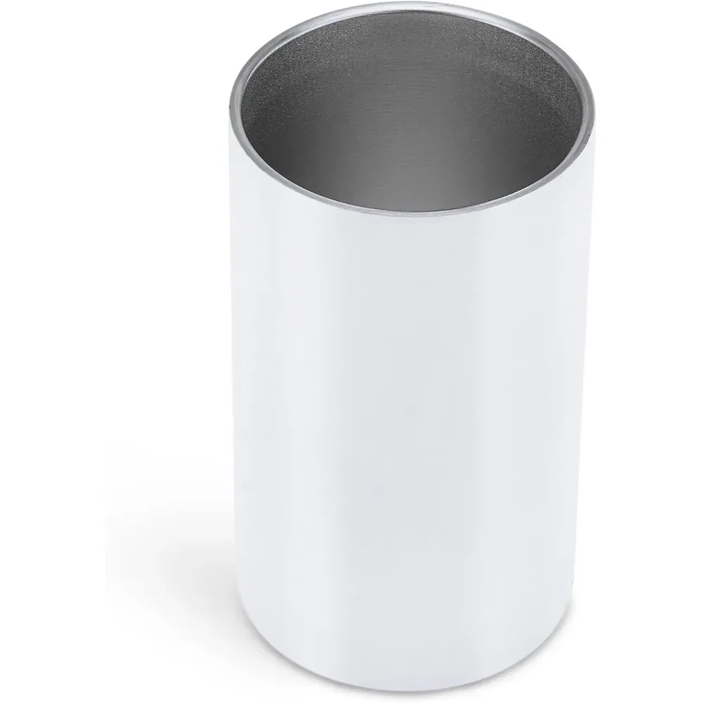 14 oz stainless steel insulated cup with splash cover and straw, suitable for hot cold drinks, heat transfer vinyl, 25 pieces