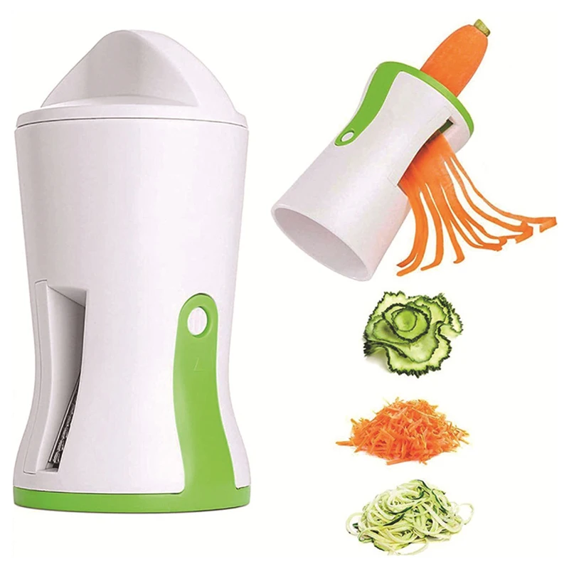 Heavy Duty Spiralizer Vegetable Slicer Cutter For Pasta Spaghetti Maker Multi Functional Kitchen Tool Easy Use Efficient Design