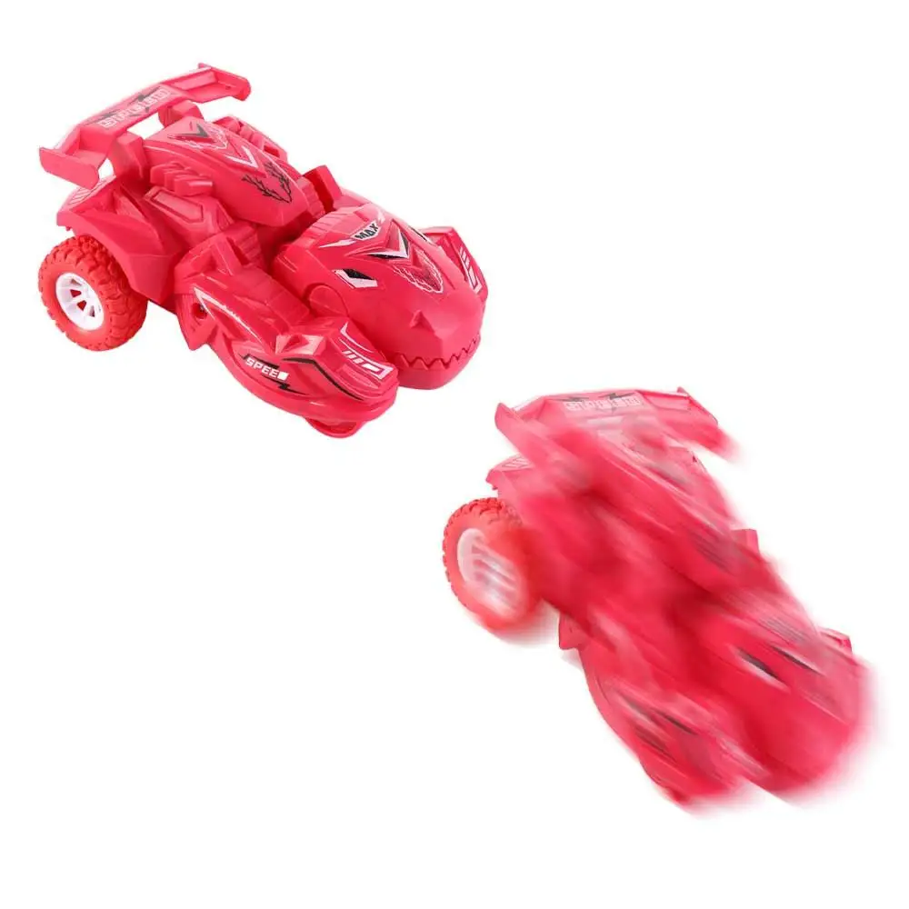 Back Car Inertial Sliding Dino Car Deformation Car Dinosaur Deformation Car Dinosaur Robot Car Transformer Dinosaur Car