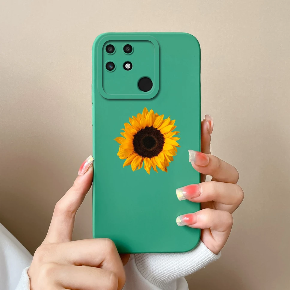 Fashion Love Heart Soft Smooth Liquid Silicone Phone Case - Bumper Cover
