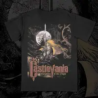 Castlevania Video Game Bootleg Tee Unisex Short Sleeve Shirt S-5XL 1