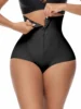 1 pièce Pantalon sculptant taille haute pour femme avec effet rehausseur de fesses, respirant, avec ceinture et entrejambe renforcé double couche