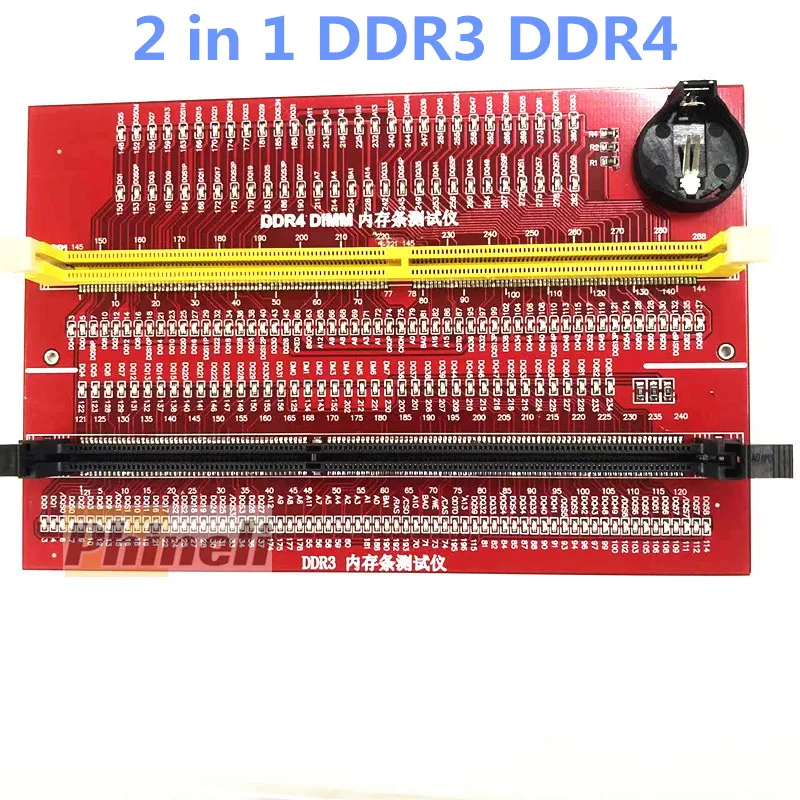 Memory Diagnostic Analyzer Tester Card Desktop Mainboard Repair em Ddr3 Ddr4 Ram