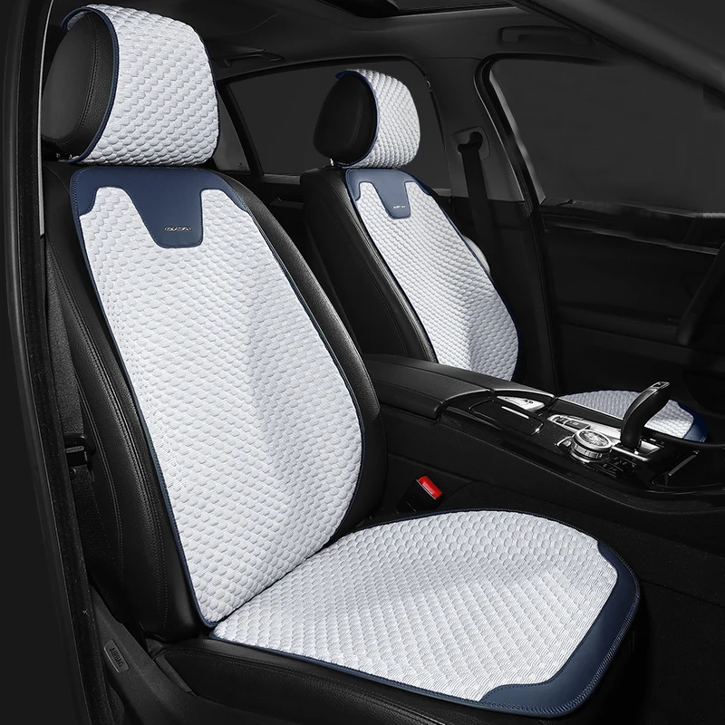 Funda Cojín Asiento Coche Refrescante Seda Hielo Transpirable Universal | Protector Antideslizante