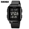 SKMEI 1858 Mens 5Bar Waterproof Calendar Countdown Electronic Wristwatches Clock reloj hombre Fashion LED Light Digital Watch 1