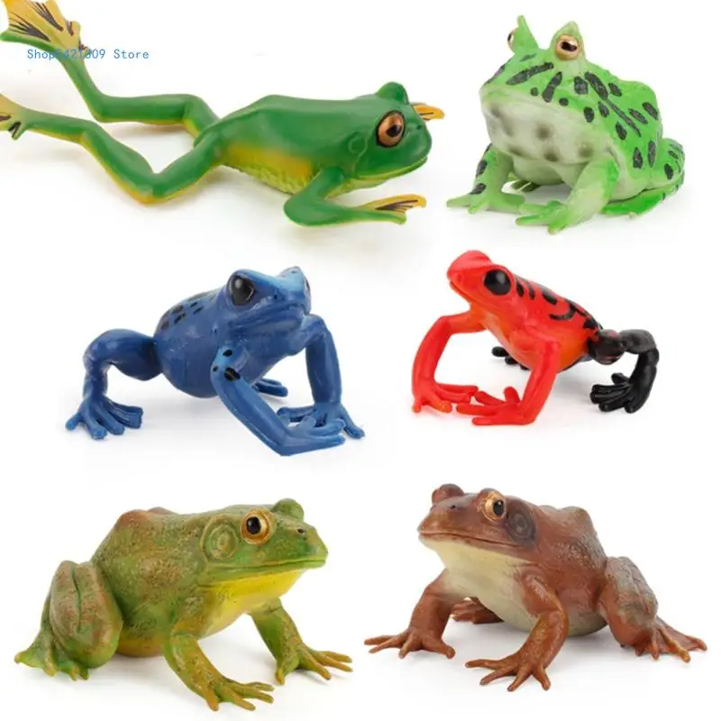

85WA Interest Children Realistic for Frog Trick Toy Kids Party Halloween Gift