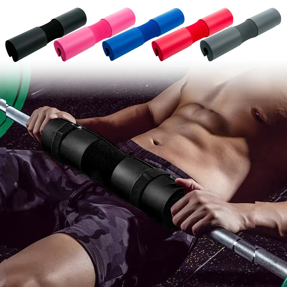 Barbell Shoulder Pads Gym Fitness Thickened Non-slip Weightlifting Squat Strength Workout Dumbbel Neck Support Protection Pad