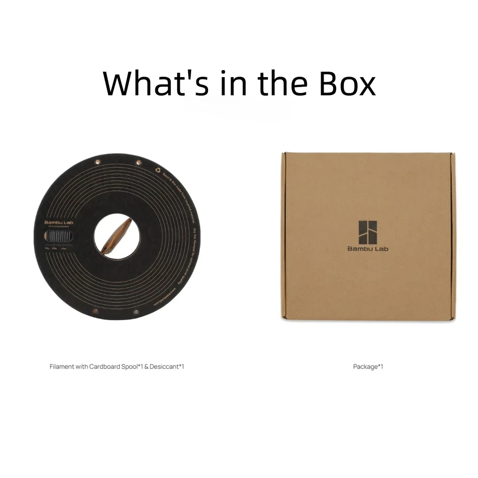 Bambu Lab PPS-CFフィラメント 3Dプリンター X1E/H2D印刷専用 - AliExpress