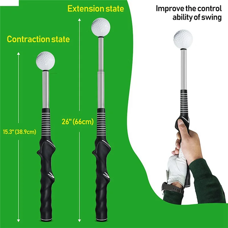 Golf Swing Trainer Aid for Flexibility Tempo and Strength Warm-Up Stick golf swing trainer