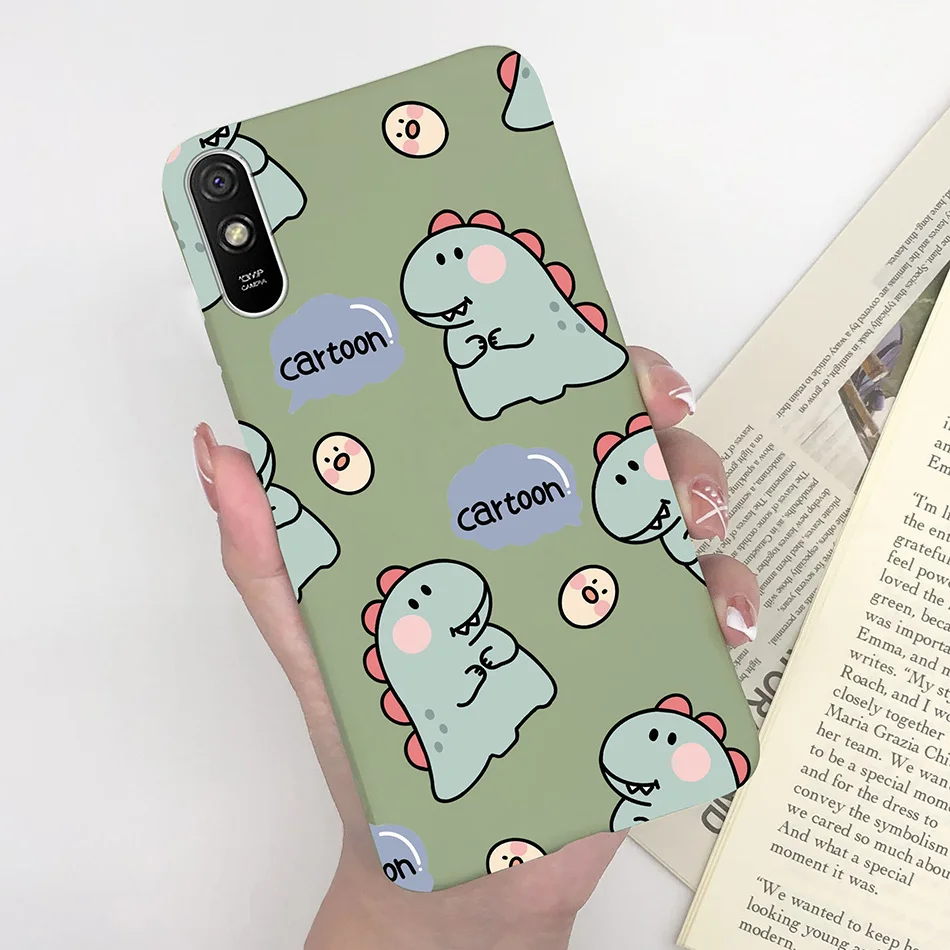 Fashionable Butterfly Heart Pattern Silicon Phone Cover for Xiaomi Redmi 9 Series