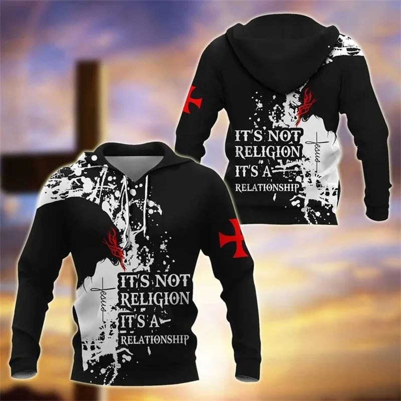 thumbnail image 1 of Sudadera con capucha con estampado 3D de Jesús cristiano bendiga a todos para hombres, sudaderas con capucha con gráfico de crucifijo, sudaderas con capucha para niños, sudadera con capucha genial de, 1 of 5