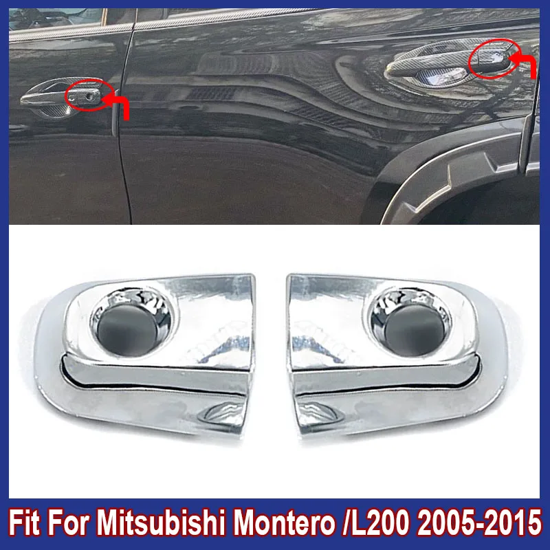 Car Door Handles Cover Accessories Left And Right Exterior Auto Door