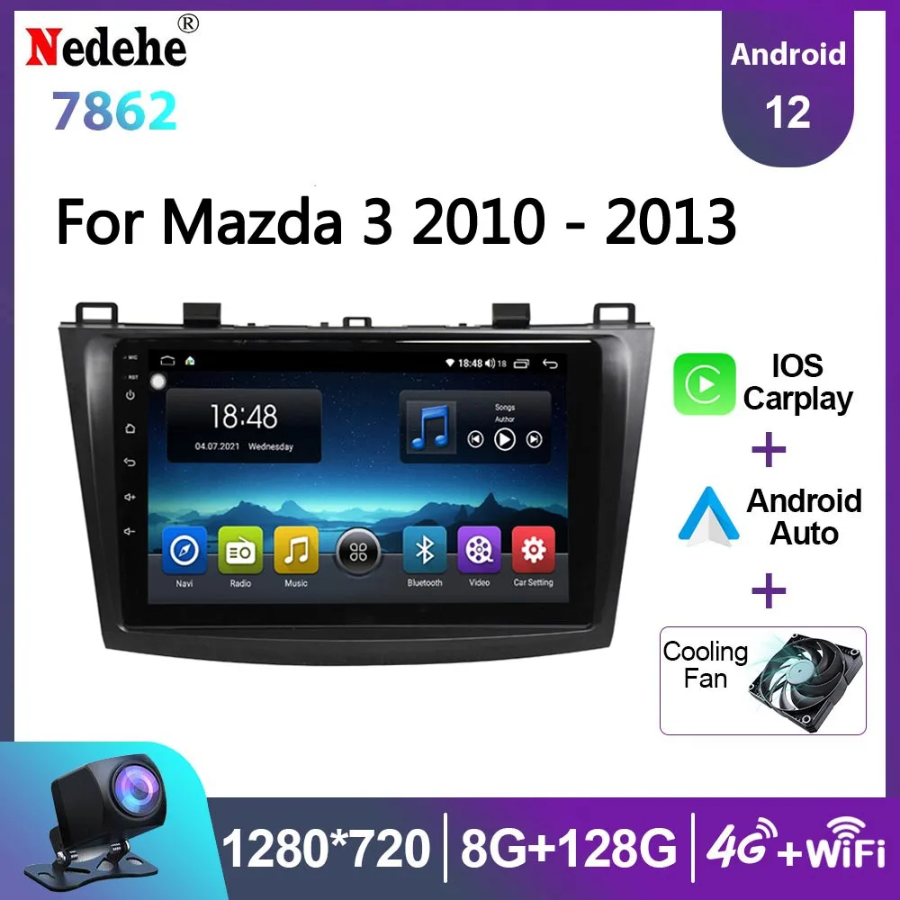 8 Core Android 11 For Mazda 3 20102013 Car Radio Multimedia Video
