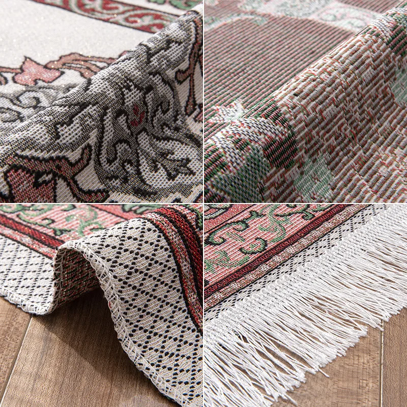 Worship Prayer Mat Hui Felt Arabic Machine Washable Carpet Kneeling Mat