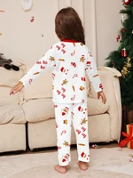Matching Xmas Family Loungewear - "Merry Christmas" Slogan with Polar Bear Motifs, Warm & Snug 2