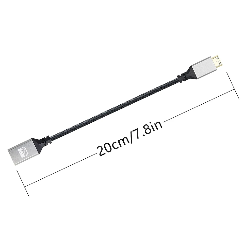 ̴ HDMI ȣȯ M-F ͽټ ̺, 20cm, 4K @ 60HZ, HDMI ȣȯ ̺ V2.0 