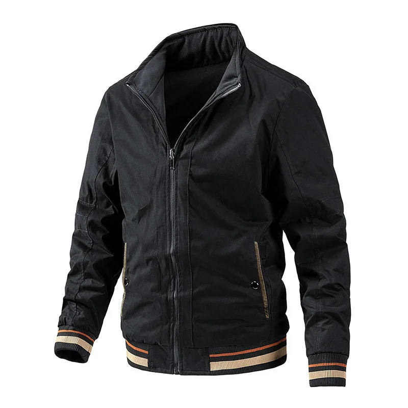 

Autumn Spring Bomber Casual Cotton Slim Windbreaker s Coat Outerwear Man Clothing Tactics Military Jacket Men