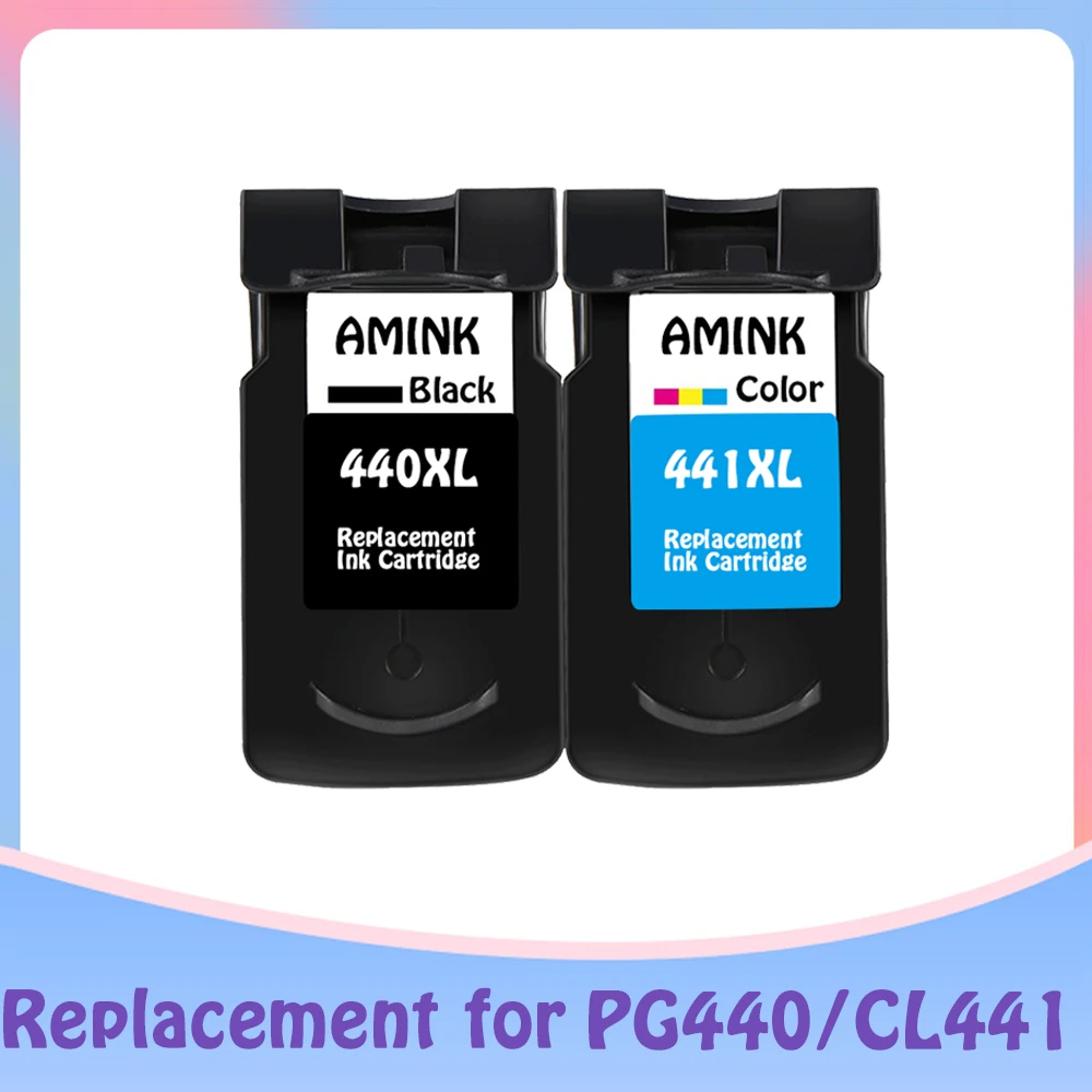 

PG440 CL441 Cartridge Replacement for Canon PG 440 CL 441 440XL Ink Cartridge for Pixma MG4280 MG4240 MX438 MX518 MX378