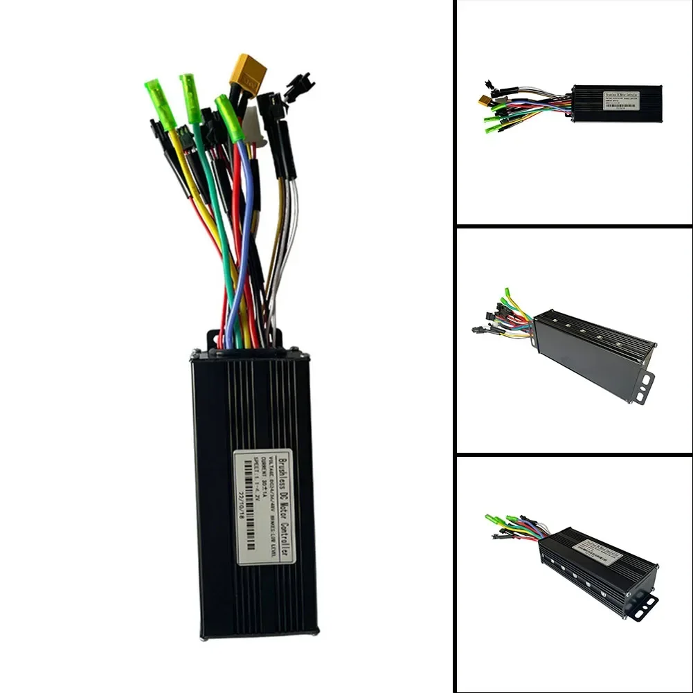 Description Picture 4 of itemJN 24/36/48V E-Bike Sine Wave 30A 750/1000W SM Three Mode Brushless Controller For Electric Scooter Electric Bicycle Accessories