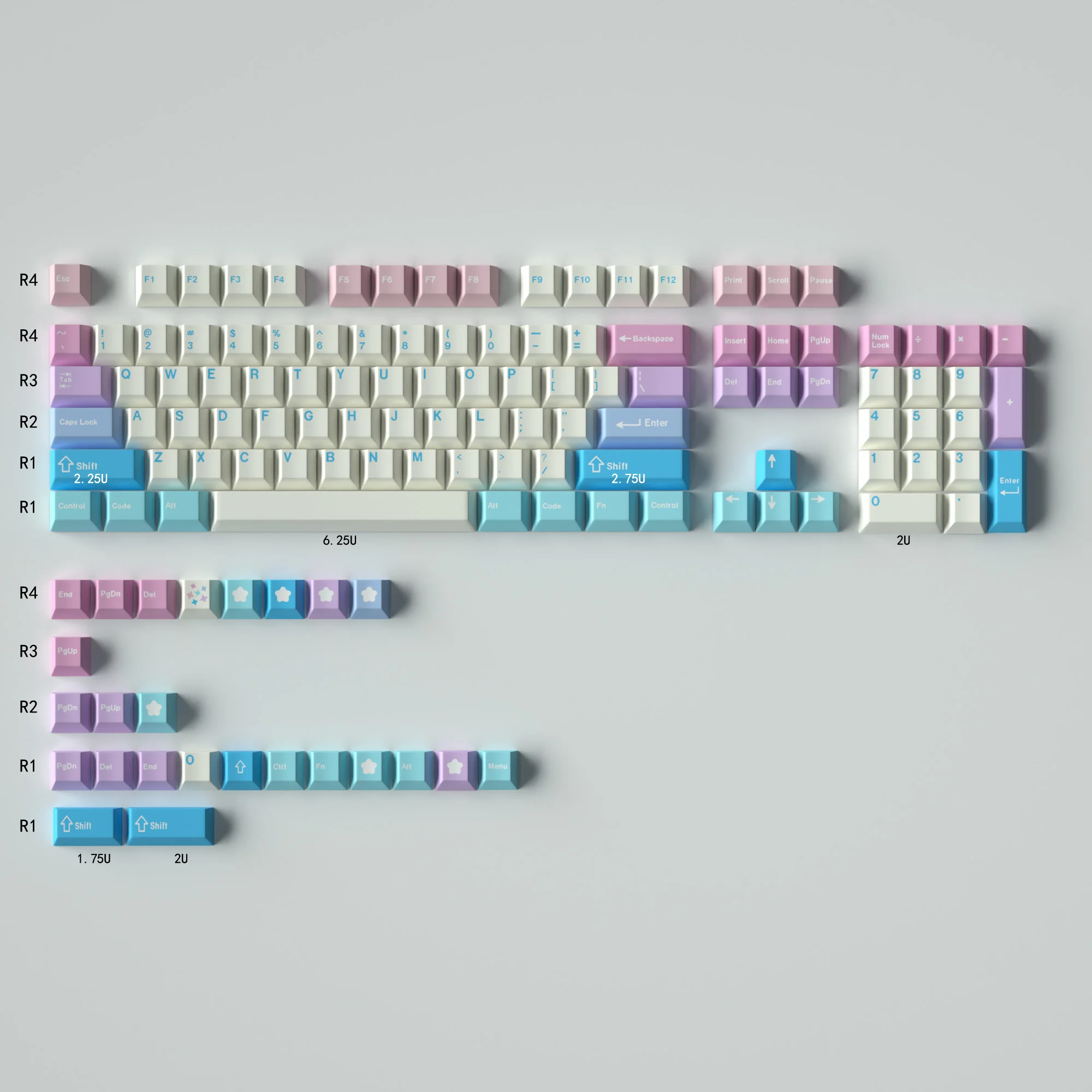 pbt grande conjunto keycap cereja perfil inglês keycaps para mx switch teclado mecânico gmk clones eva personalizado