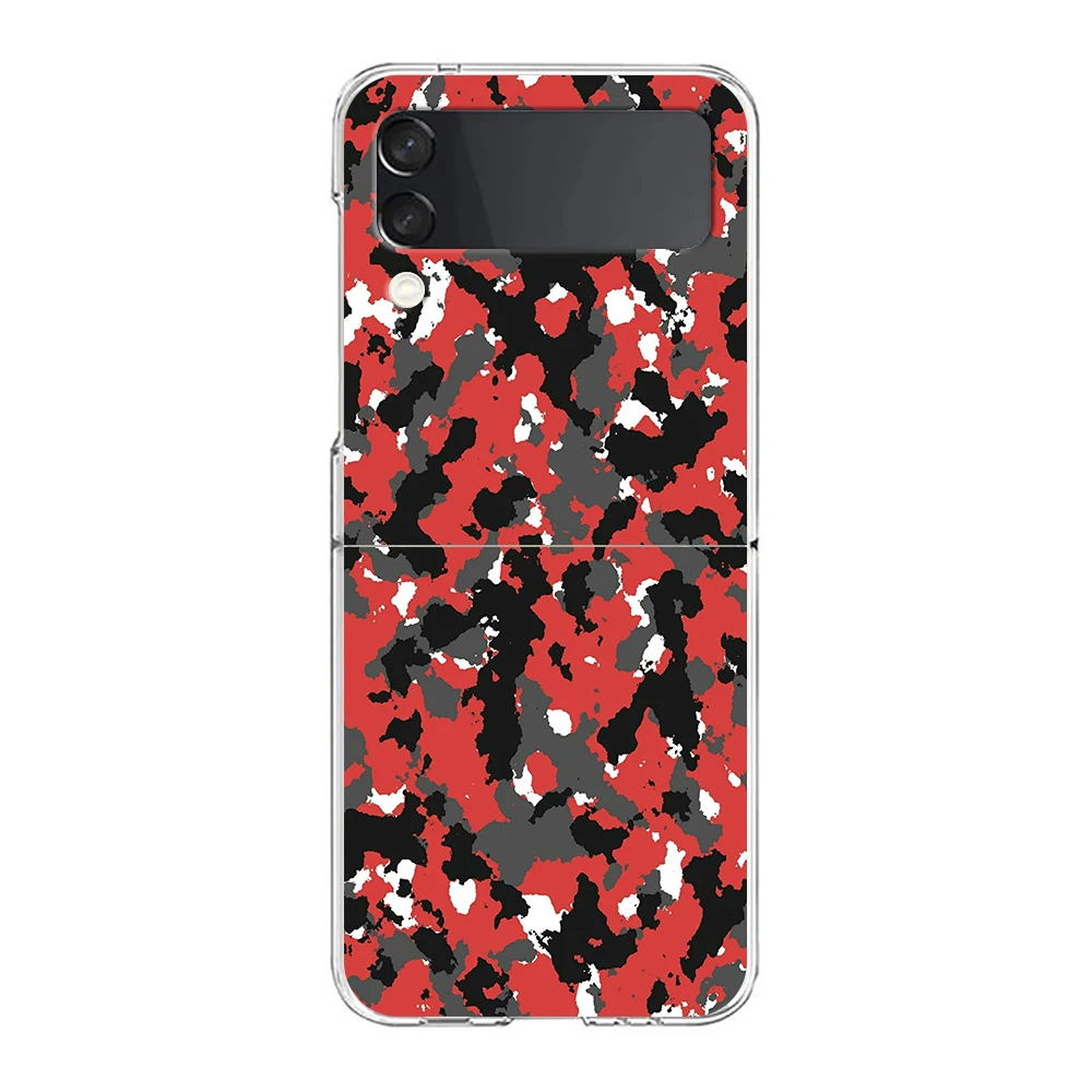 Stealth Series: Camouflage Shockproof Foldable Phone Case – Black Cover