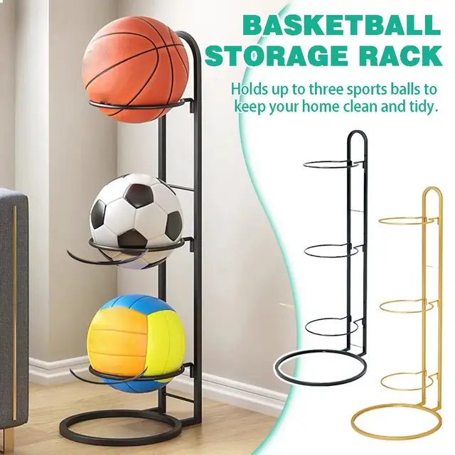 Mir de Rangement de Basket-Ball T1 d'Nikpour Enfant, Support de Ballon de  Football, Espace de Jardin d'Enfants - AliExpress