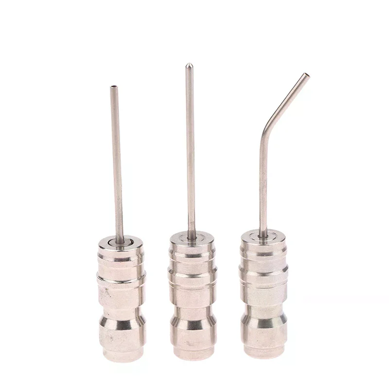 1개 고압 세척 니들 노즐 1/4인치 퀵 커넥트 슬림 디자인 깊은 세척용 에어컨 및 자동차 세척 탱크