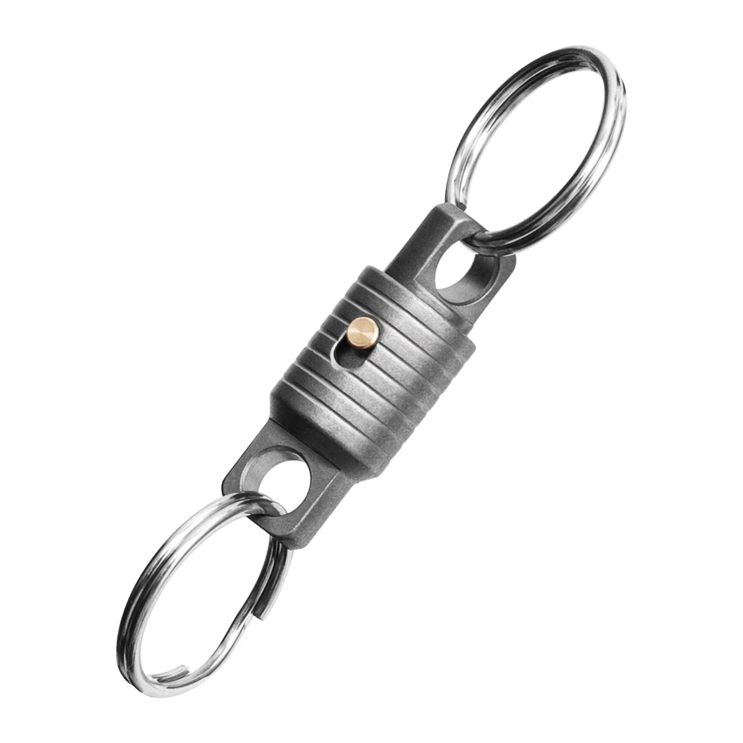 Titan-Schlüsselanhänger, stilvoller Schnellverschluss-Schlüsselanhänger, robuster Schlüsselanhänger, Premium-EDC-Schlüsselhalter für Outdoor-Aktivitäten, Edc-Reisen – Detail 10