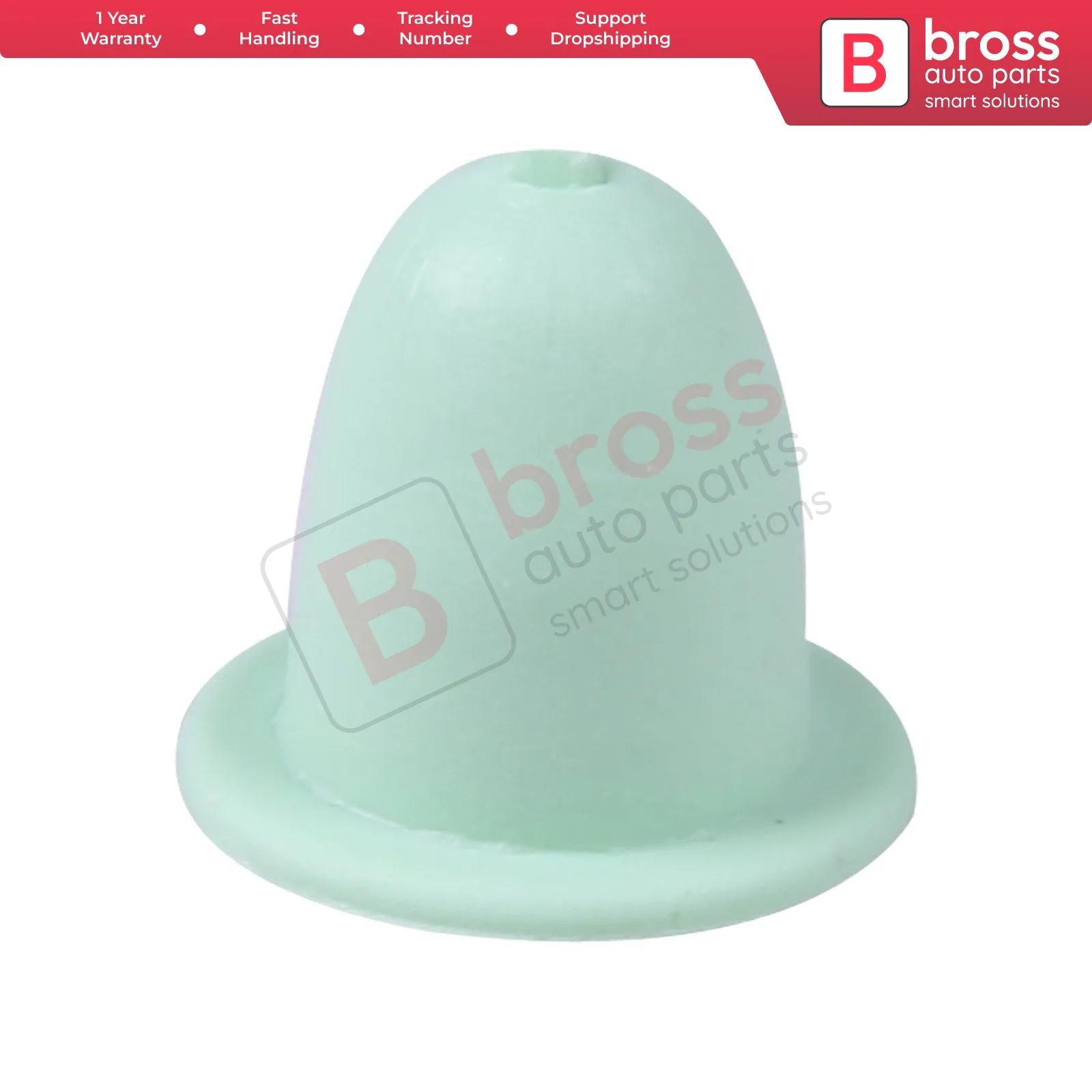 10 Pieces Moulding Fender Grommet, Green for Audi : 1H0853586