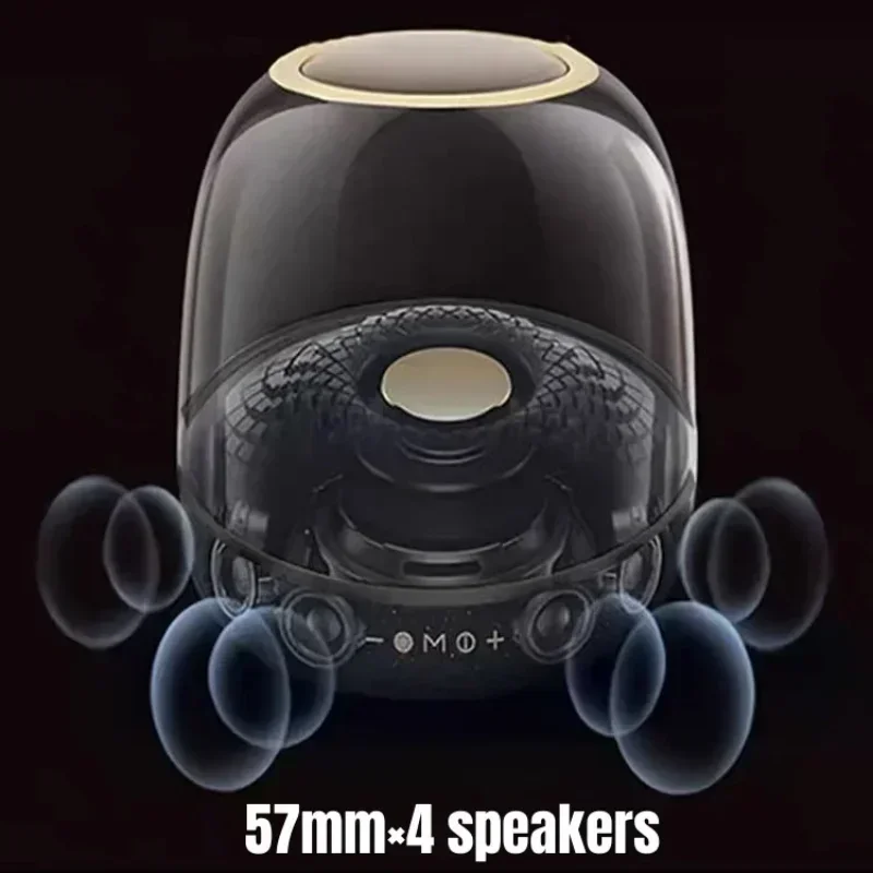 120W High Power Wireless Bluetooth Speaker Desktop Accessory Subwoofer Sound Quality Bass Outdoor Waterproof Soundbox TF Card