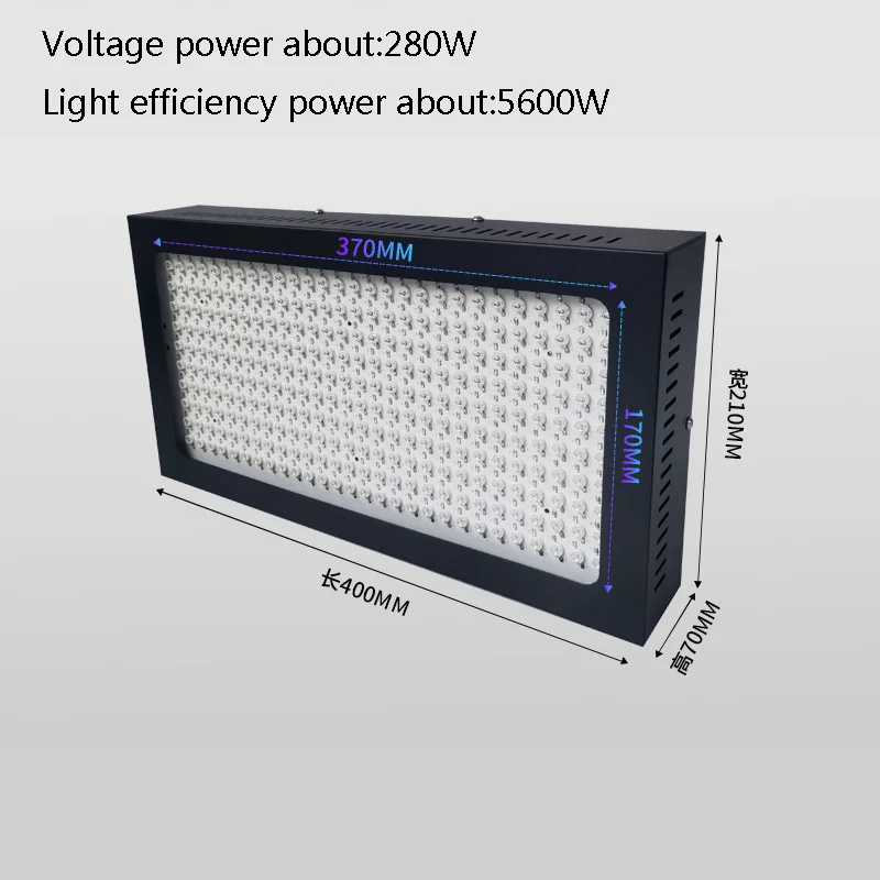 5600W 395nm 365nm 405nm Led UV GEL Curing Lamp Machine Ultraviolet Light 3D Printer Resin UV Glue Oil Glass Ink Paint Curing