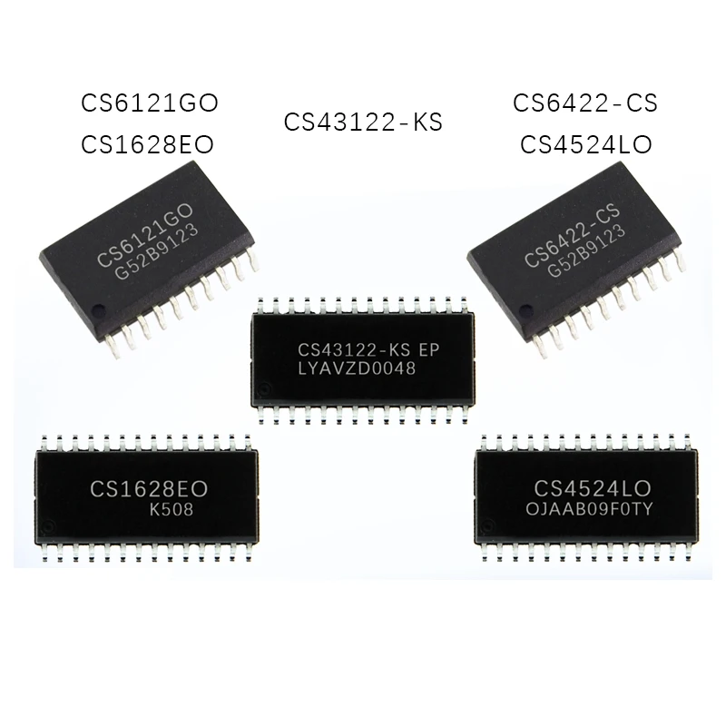 

1PCS CS6121GO CS6422-CS CS1628EO CS4524LO CS43122-KS