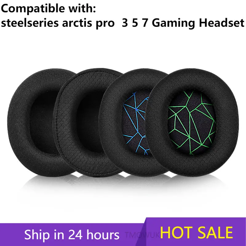 

Replacement Earpads for steelseries arctis pro 3 5 7 Gaming Headset Headphones