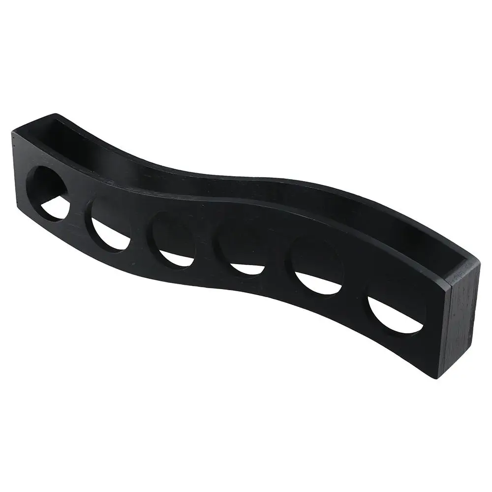 Shot Glass Holder Bamboo 6 Slots