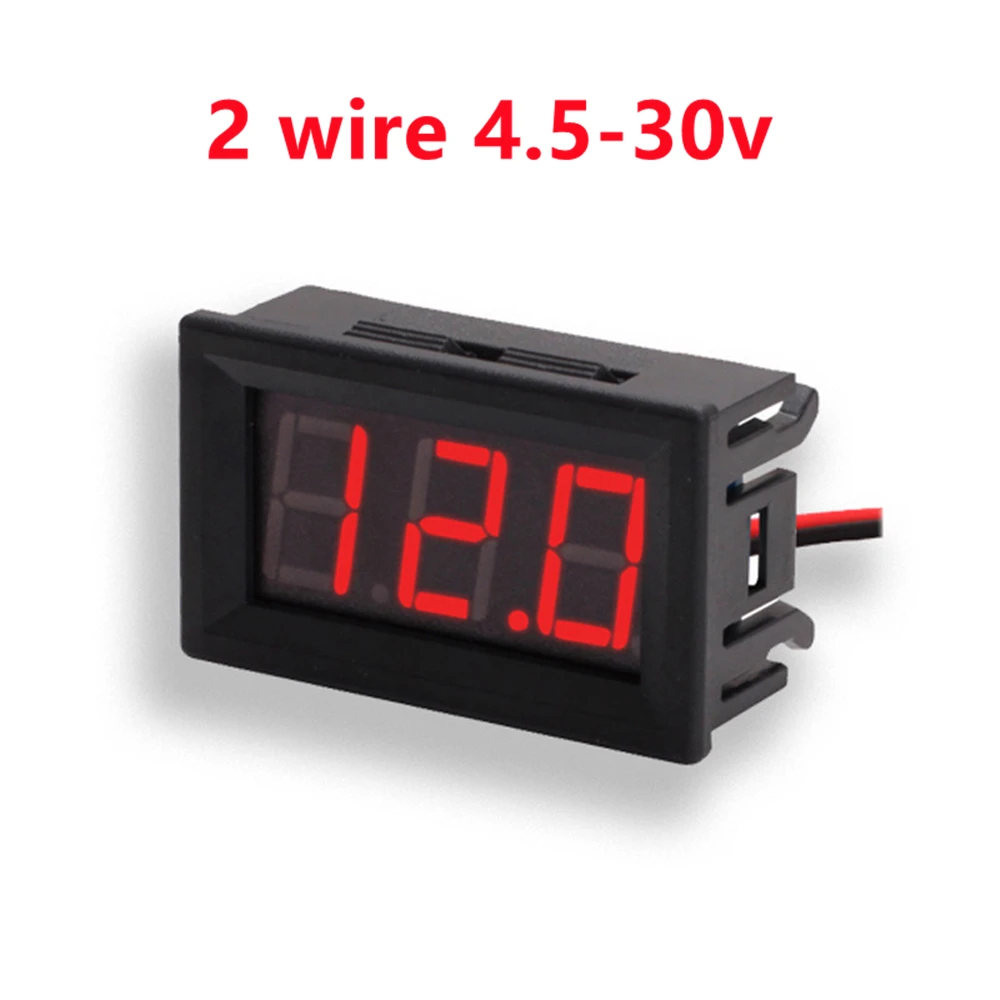 Voltmetro DC 200 V Con Display A 3 1/2 Cifre 0,56 Pollici LED 4 - Foto 4