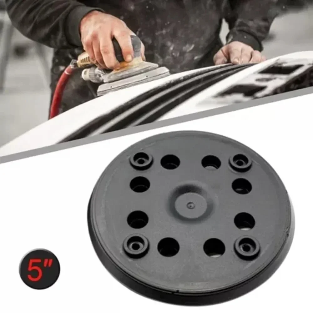 Round Polishing Wheel For Bosch Eccentric Sander PEX 270 A PEX 270 AE Sanding Pad 125mm 8 Holes Polishing Wheel Tools