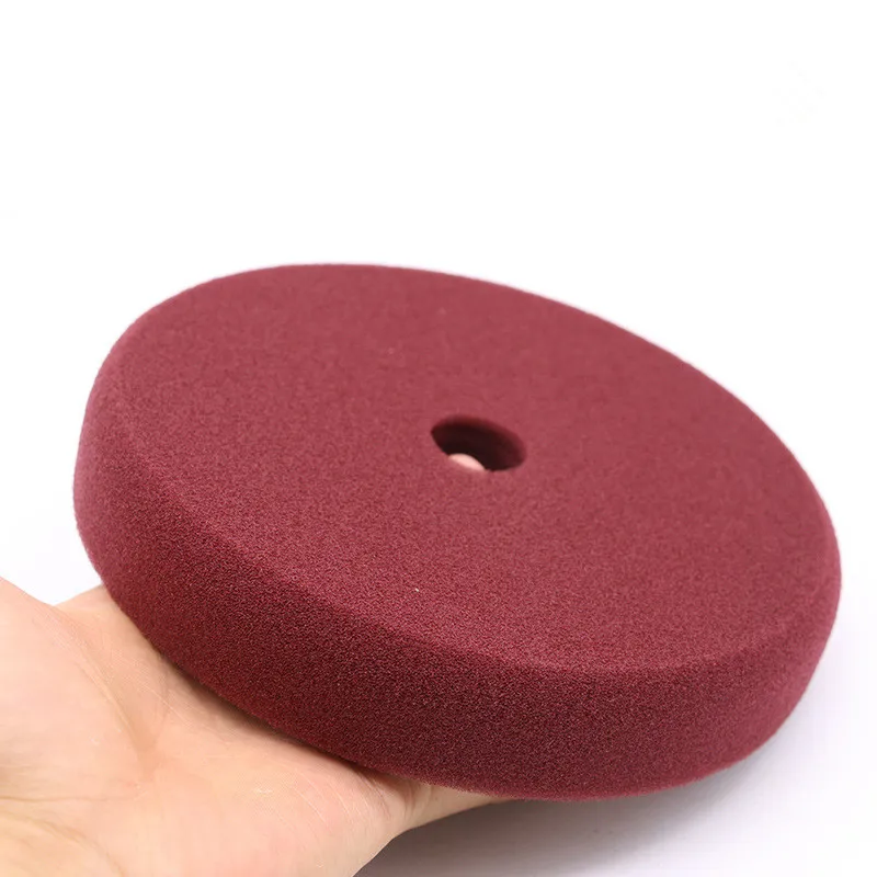 Polishing Pads Flat Foam Sponge Waxing Pad Kit Tool For Car Polisher er Auto Care ing Pads 1pcs 6/7 Inch car polishing pad car polish pad car polishing sponge polishing sponge set polishing wheel disc polishing wheel kit