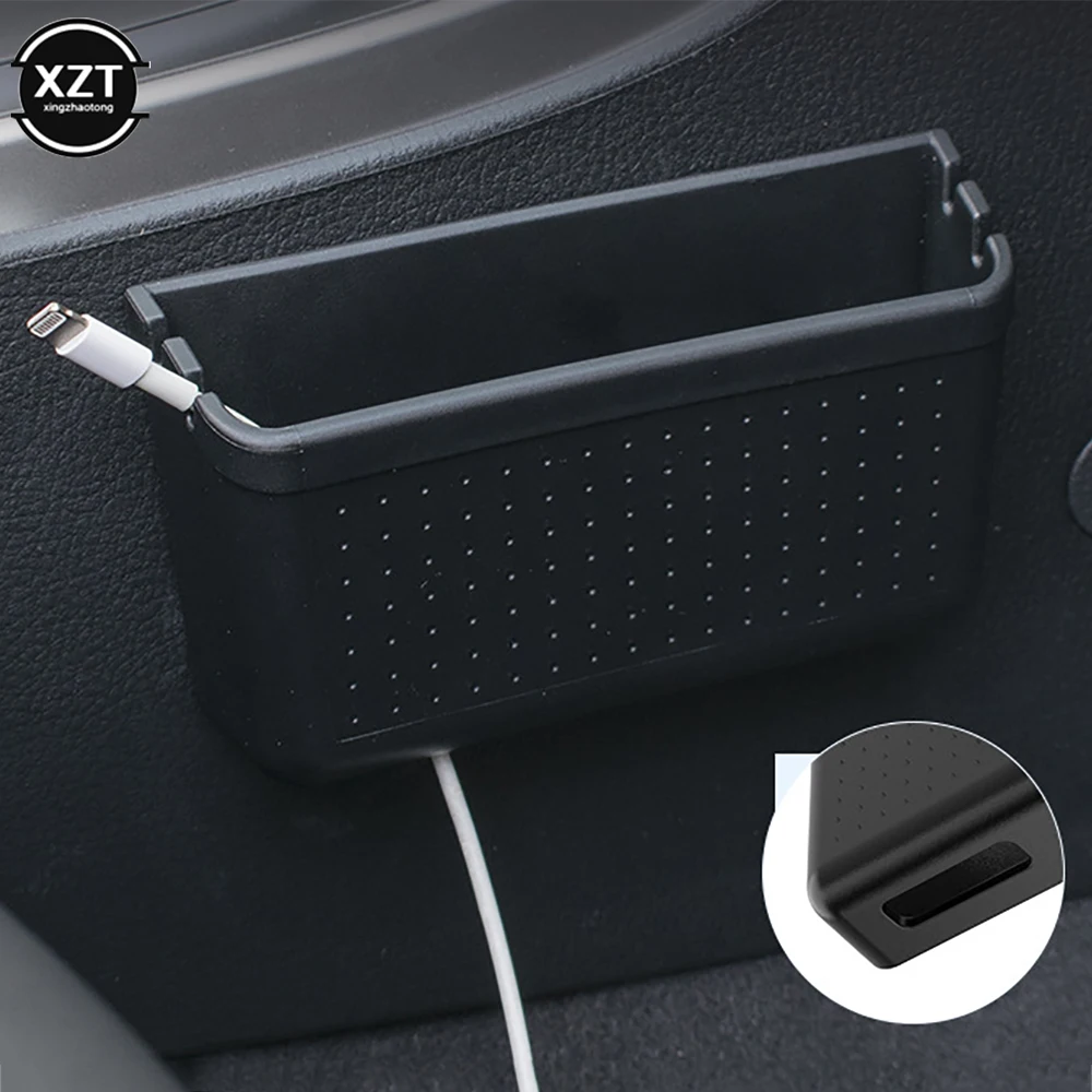 Auto Aufbewahrung tasche Pu Leder Armaturen brett Organizer Netz Telefon  halterungen Verstauen Tür Sitz Seiten taschen Universal Auto Zubehör -  AliExpress